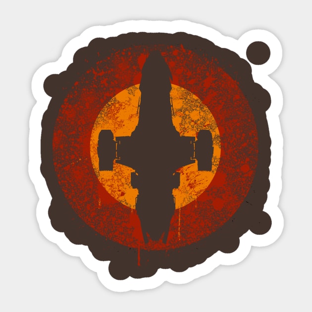 What a Shiny Eclipse Sticker by swgpodcast